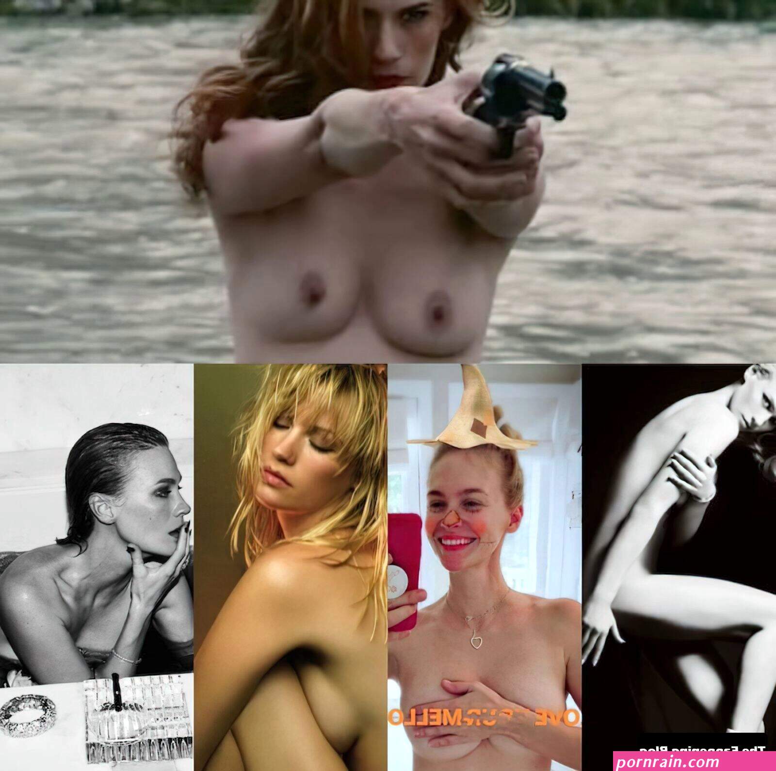 January Jones Nude Sexy Collection Videos