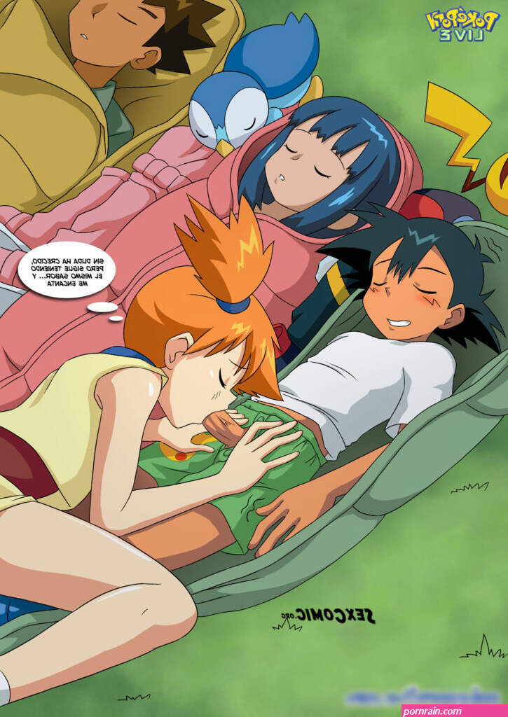 Porno Pokemon Ash Follando con Misty y Dawun xxx
