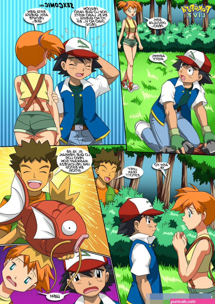 Pokemon Hentai Misty y Ash Follando Comics Porno