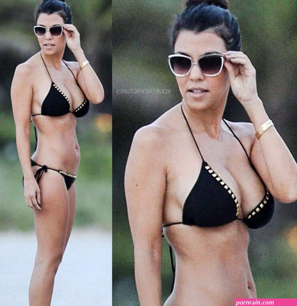 Pin by Fabiola Roman on Korniet Celebrity bikini bodies Kourtney kardashian 201