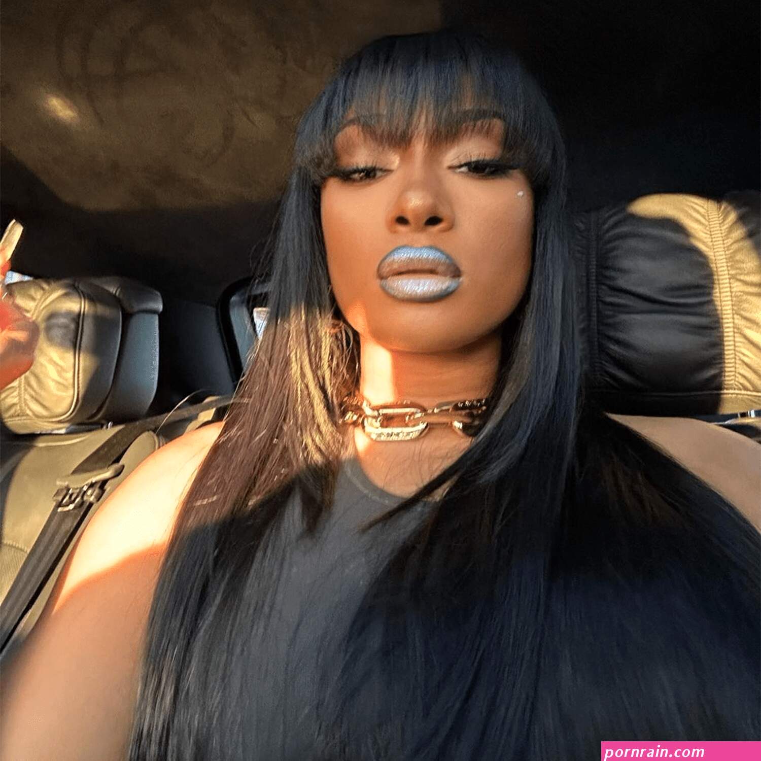Megan Thee Stallions Blueberry Ice Lips Are the Coolest Take on Bold Liner
