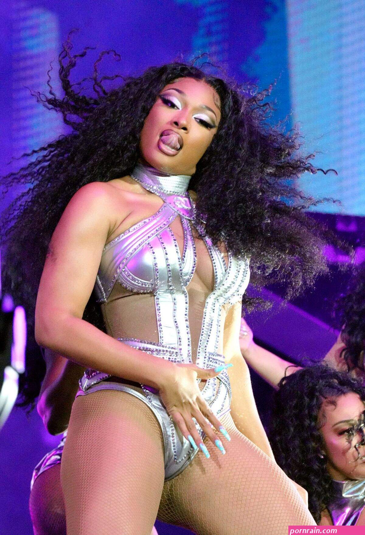 MEGAN THEE STALLION Performs at Coachella in Indio 04162022