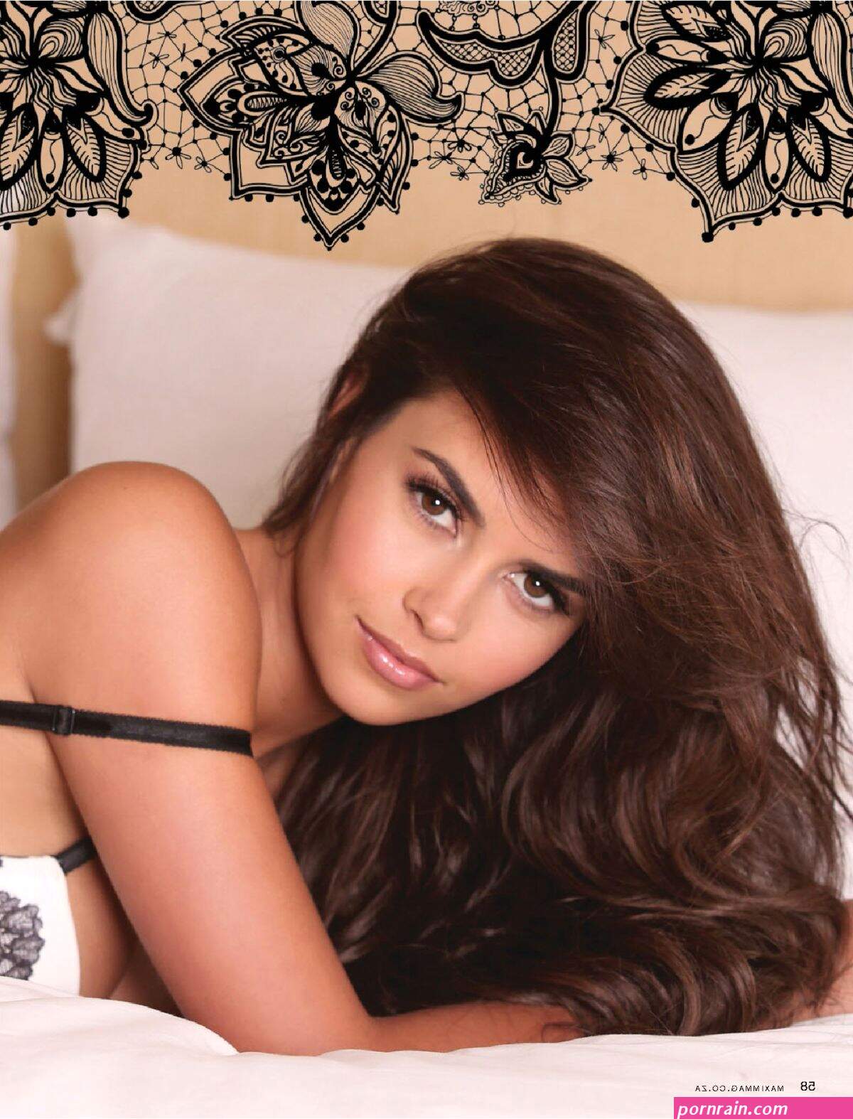 COURTNEY COUSINS in Maxim Magazine South Africa August 2015 Issue
