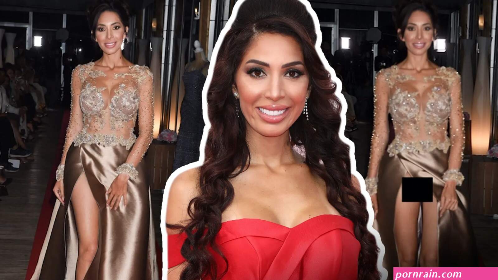 Farrah Abraham Has A Wardrobe Malfunction... On Purpose!