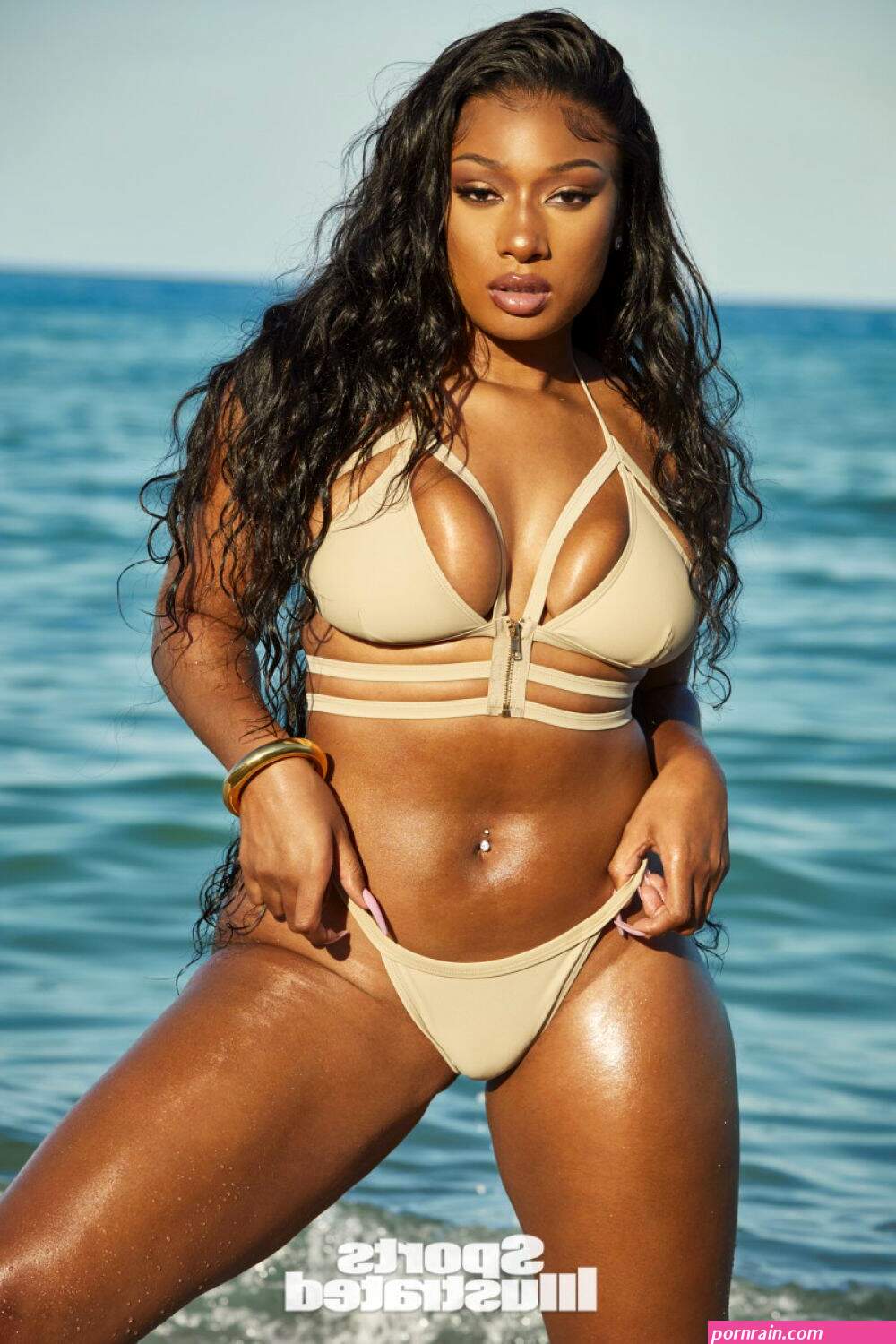 MEGAN THEE STALLION in Sports Illustrated Swimsuit 2021