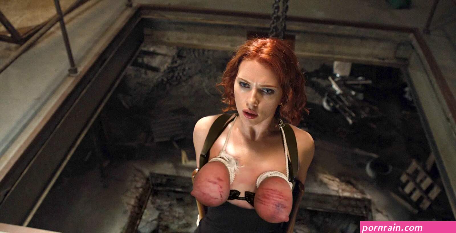 Black widow naked