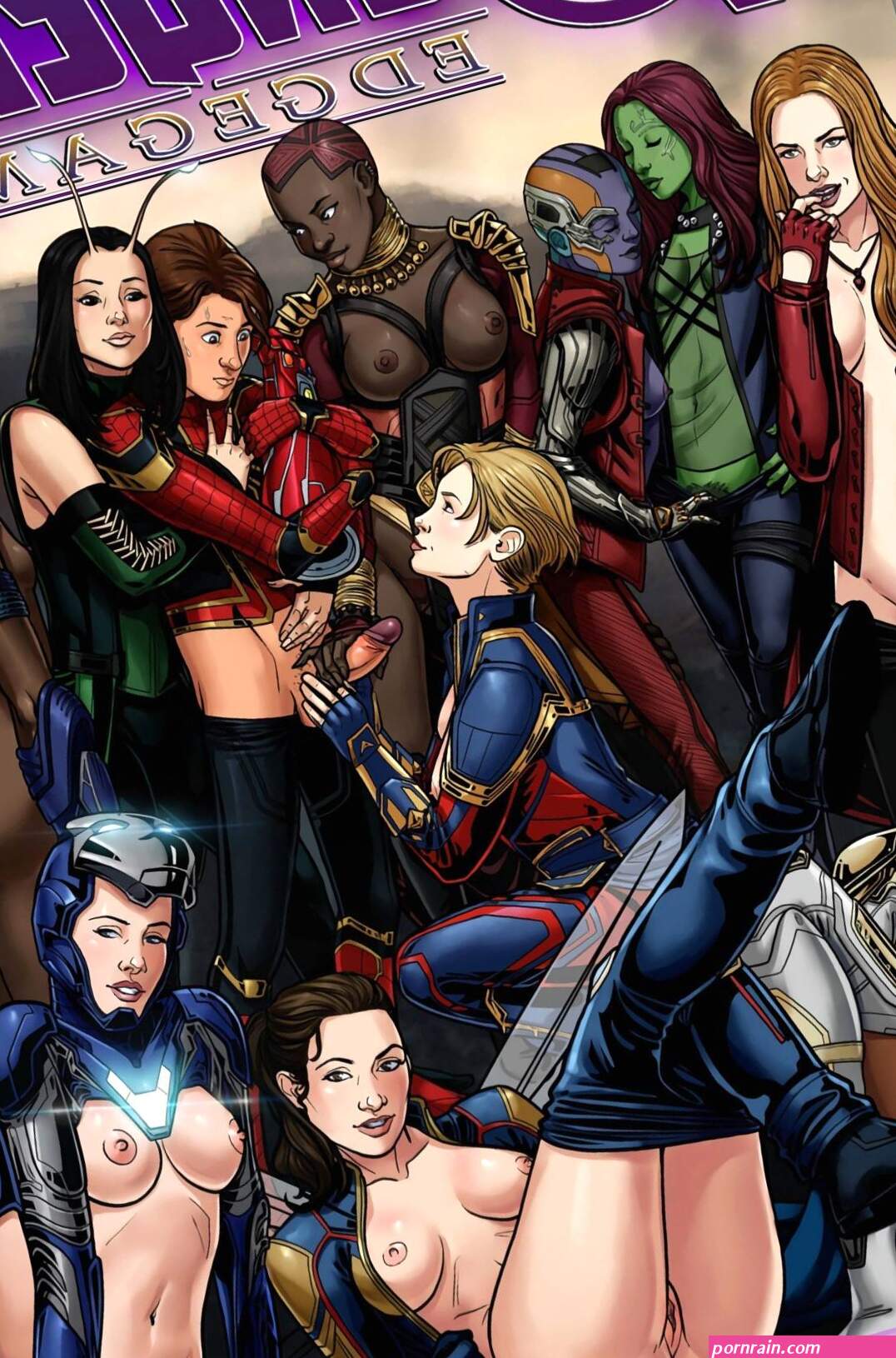 Avengers Edge Game porn comic