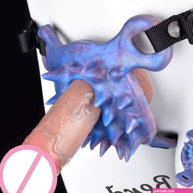 Insertable Fantasy Grinder Strap on Dildos for Humping Silicone Fantasy Sex Toy