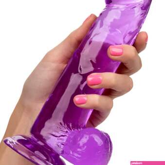 Calexotics Queen 6 Purple Jelly Dildo