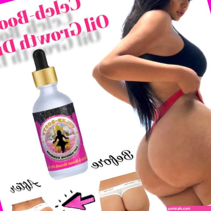 EXTRA STRENGTH Celeb-Booty Butt breast Plumping Enlargement Growth OIL 4oz