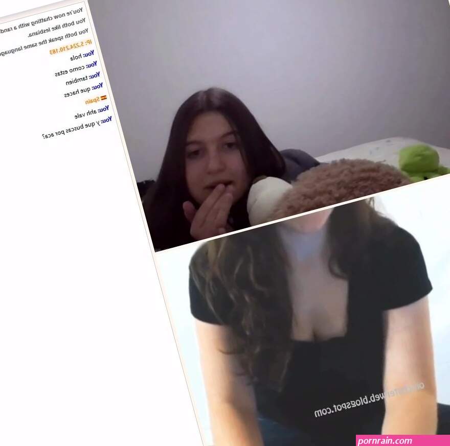Omchater Omegle Spanish Lesbian Teasing