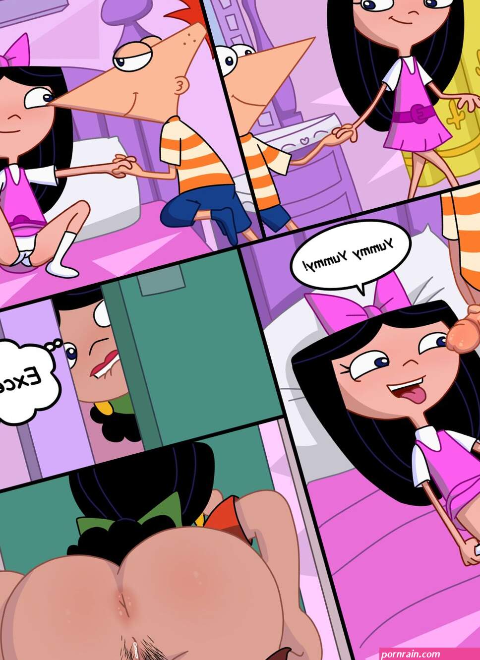 Phineas Flynn and Isabella Garcia-Shapiro