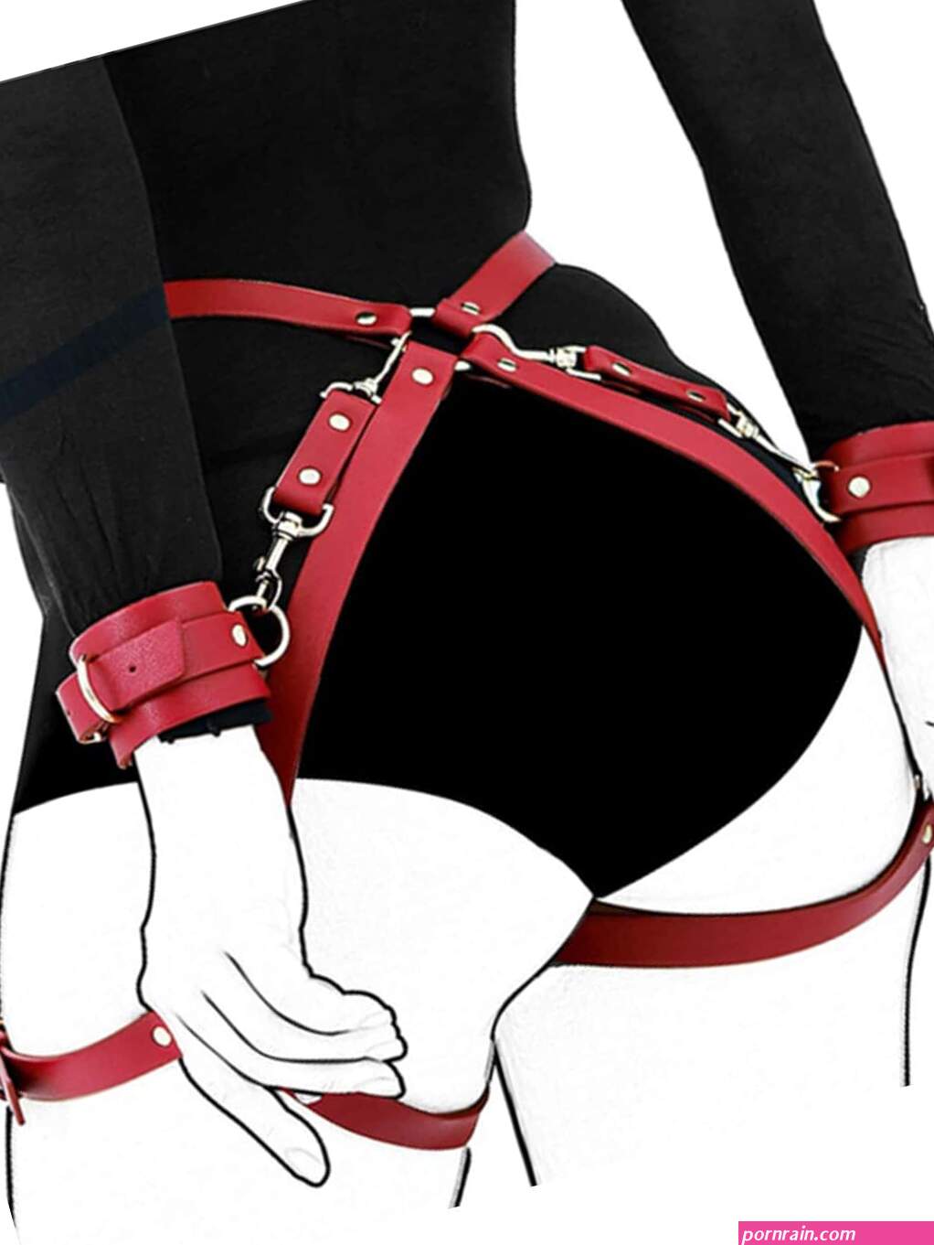 Sex Straps Bed Restraints For Couples Sex Bdsm leather whip leather harnessleather handcuffs leather bondage lasting erection