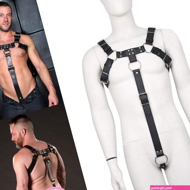 Men Leather Sex Bdsm Leather Men Bdsm Harness Gay Clubwear Leather Body Harness