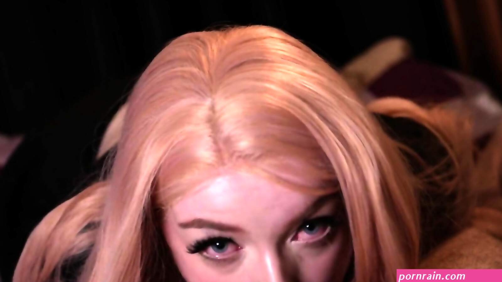 Eye contact deepthroat