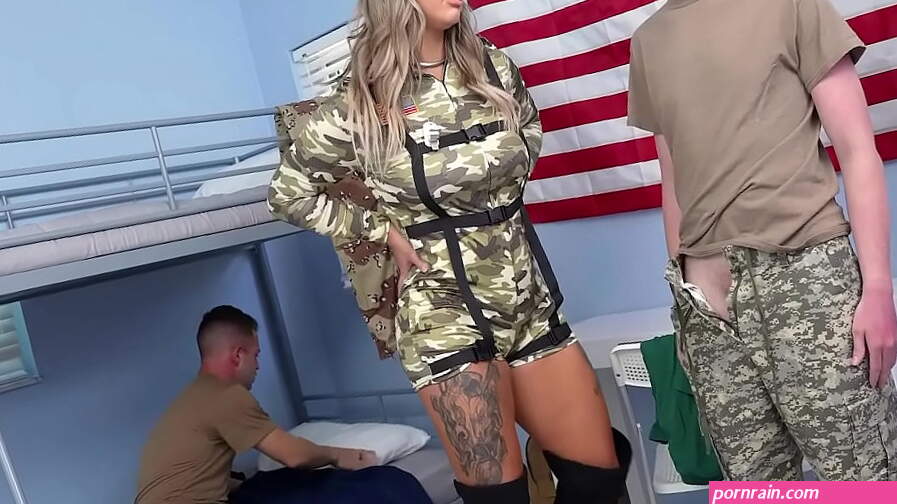 Freeuse Spectacular Pussy Power Army MILF