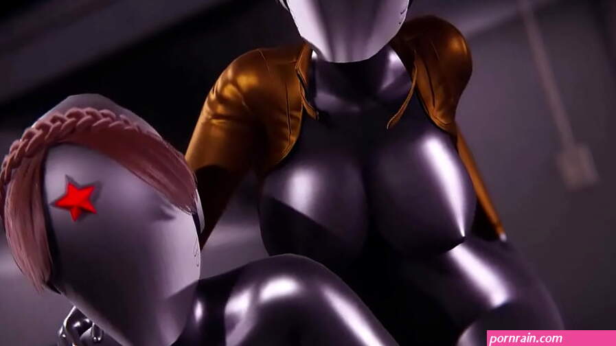 Twins Sex scene in Atomic Heart l 3d animation