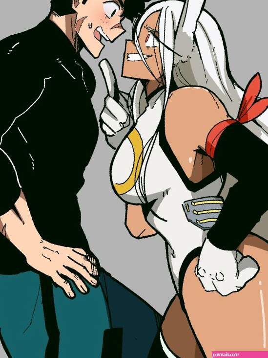 Rule 34 XYZ my hero academia izuku midoriya miruko rumi usagiyama mark gavatino