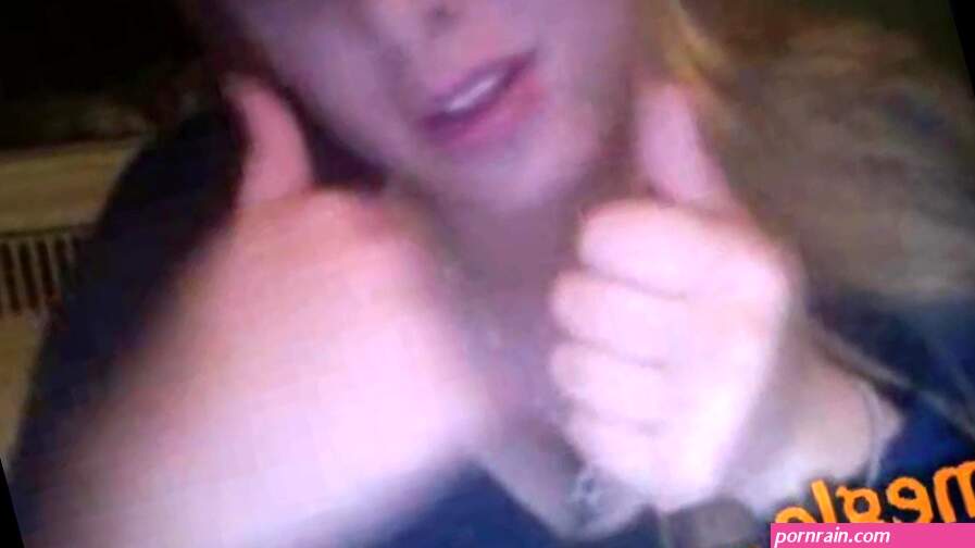 Omegle Cute Blonde With Huge Tits