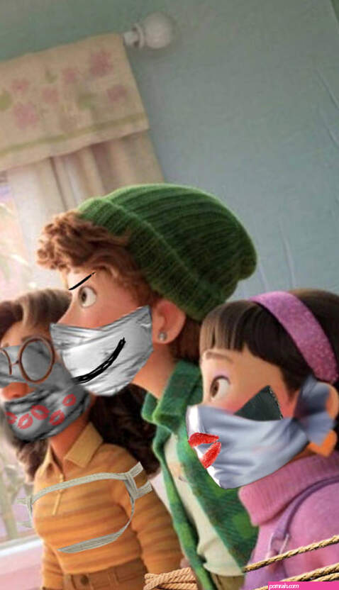 Turning red gagged by iamgaggedhelpmmph on DeviantArt