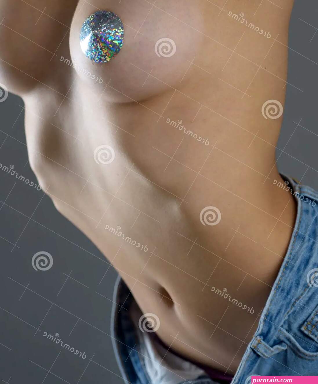 Female Natural Breast. Breast Boobs Woman after Plastic Surgery. Big Boobs. Sensual Girl Boobs Stock Image