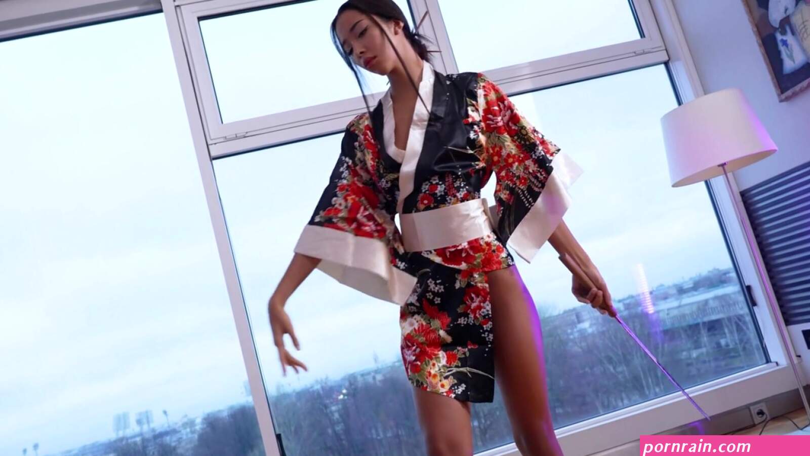 Skinny Samurai Dancer Lia Lin Takes a Hard Ass Pound GP