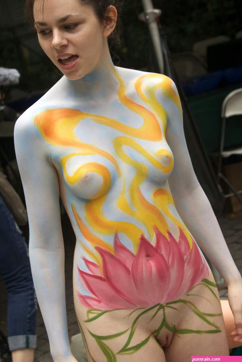 Sexual body painting