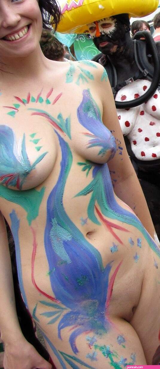 Body paint tumblr