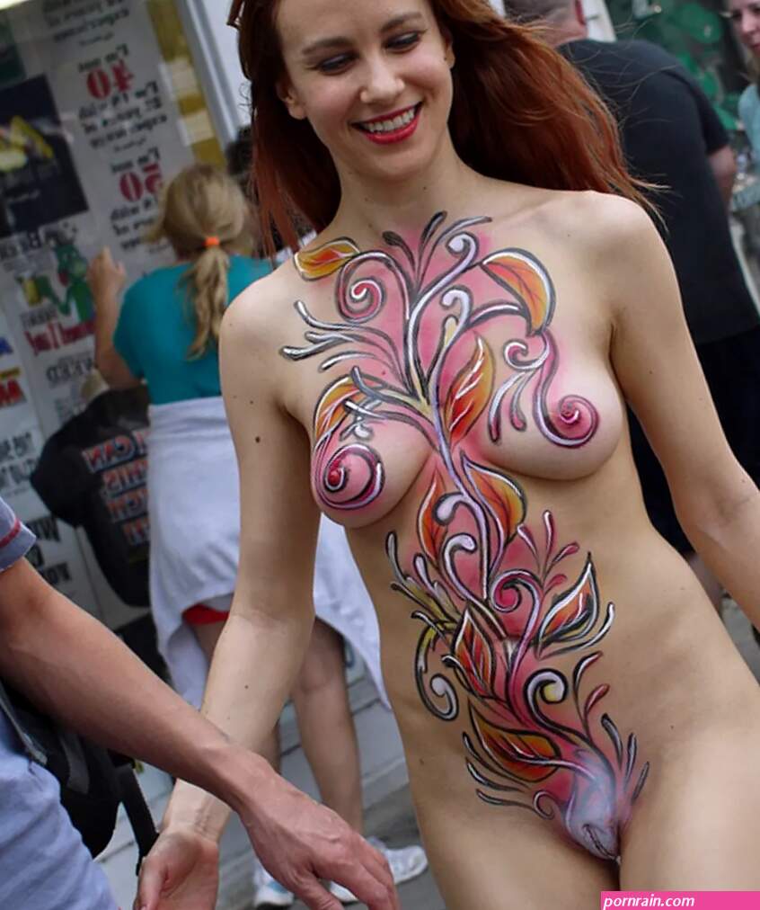 Amateur body paint