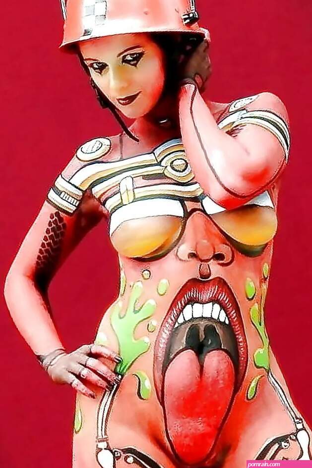 Sexual body painting