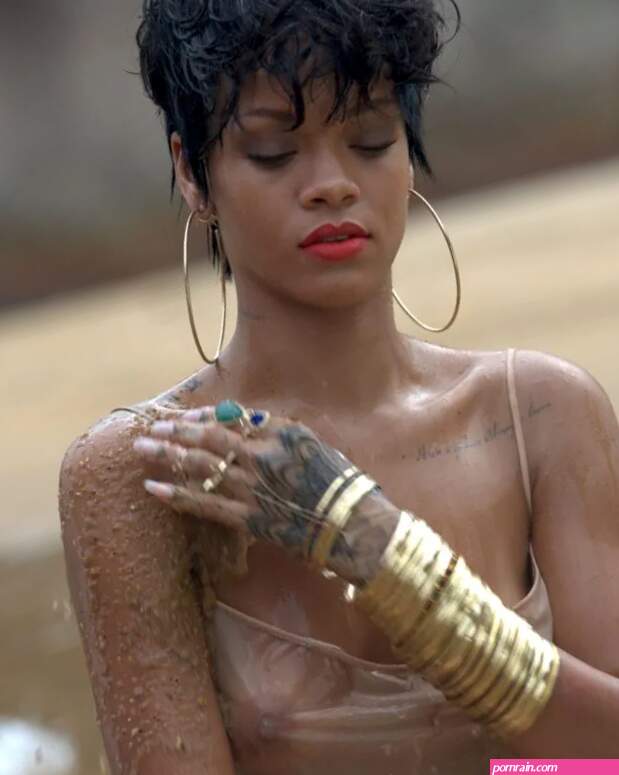 Rihanna Bares All in Topless Vogue Pics Featuring Her Pierced Nipples