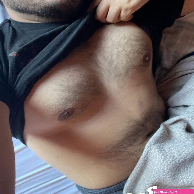 Very hot rn I need someone to suck these hairy man tits dry ? from hot hairy man Post