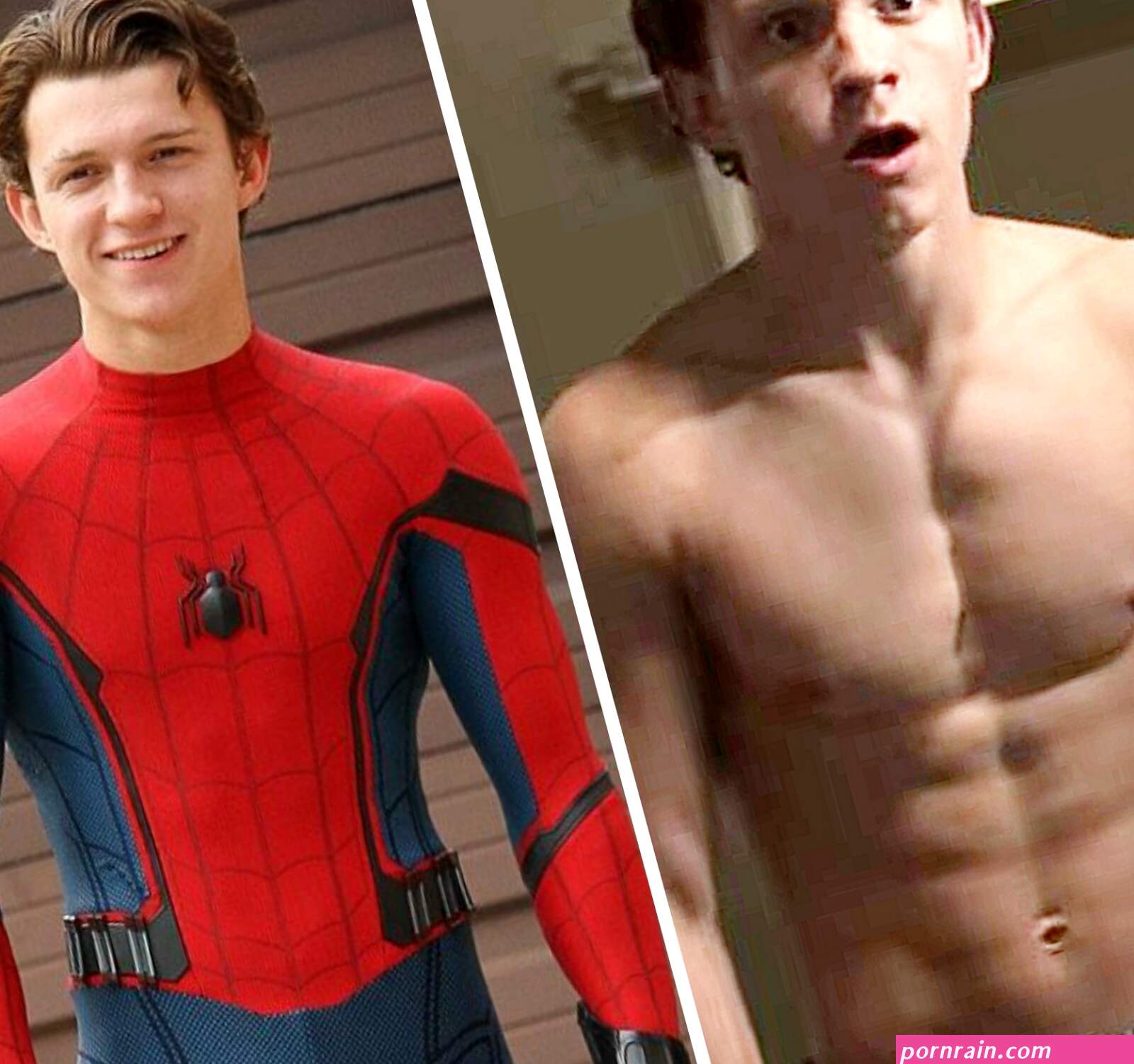 Tom Holland Shirtless Photo Gallery -- with Spider Man Costume Pics