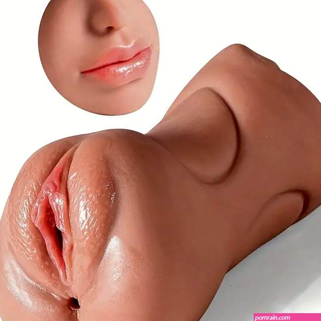 1pc 3 In 1 TPE Material Male Masturbator Realistic Pocket Pussy Stroker Toy Double-Ended Male Sex Toy Mouth Tongue Textured Vagina Tight Anus For Men Masturbation
