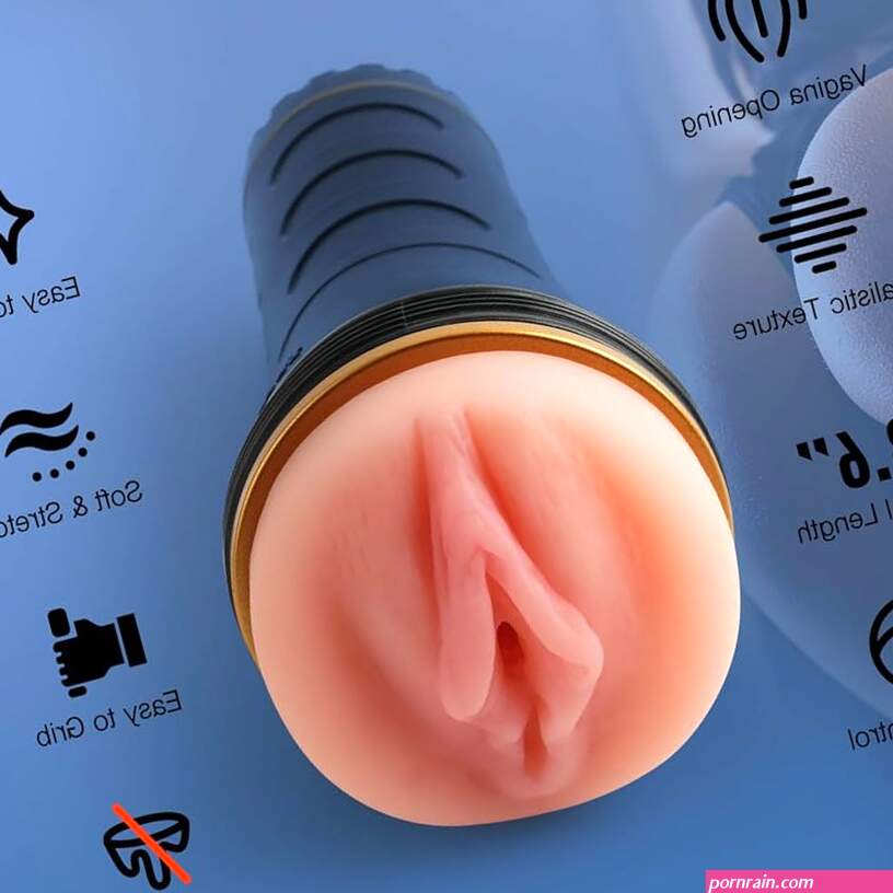 Pocket PussyMale Masturbators Cup Adult Sex Toys Realistic Textured Pocket Vagina Pussy Man Masturbation Stroker Black