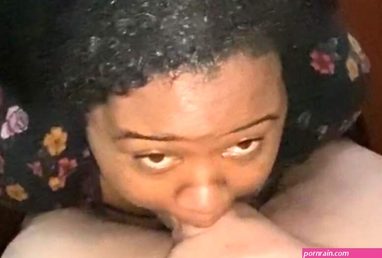 Black BBW Deepthroat Huge Facial Cumshot!!