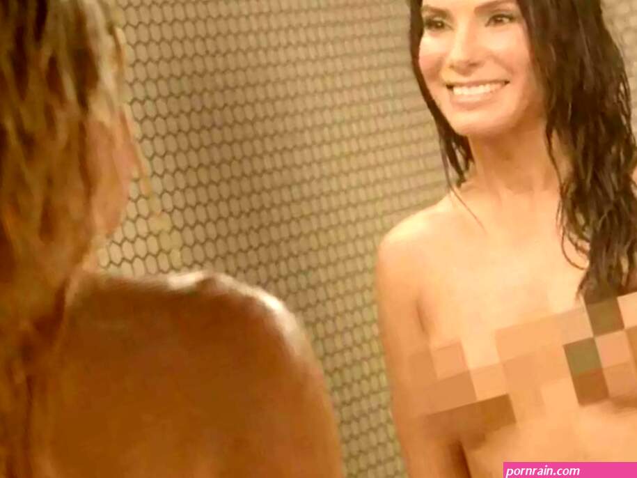Sandra Bullock gets naked in the shower with Chelsea Handler for Chelsea Lately