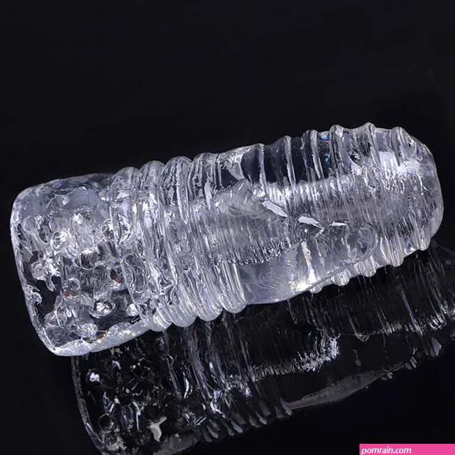 Sweet Dream Men Masturbator Crystal Transparent Pocket Pussy Clear Silicone Realistic Vagina for Man Male Sex Products BLM-035 C19010501