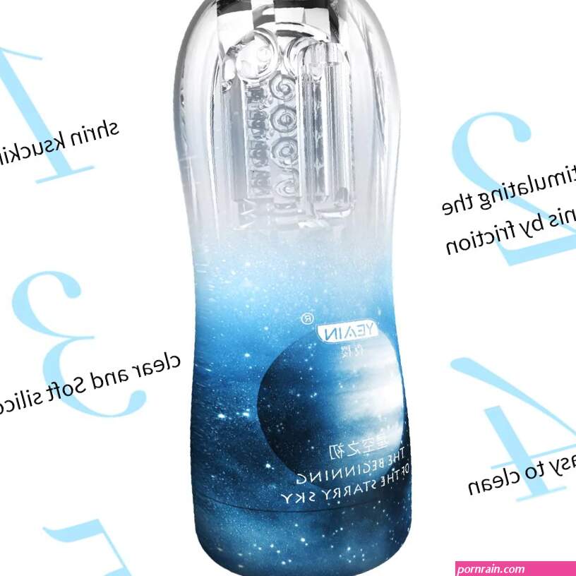 Clear Pocket Pussy Transparent Pussy Male Masturbator Cup Soft Silicone Vagina Vacuum Pocket Cup Sex Toys