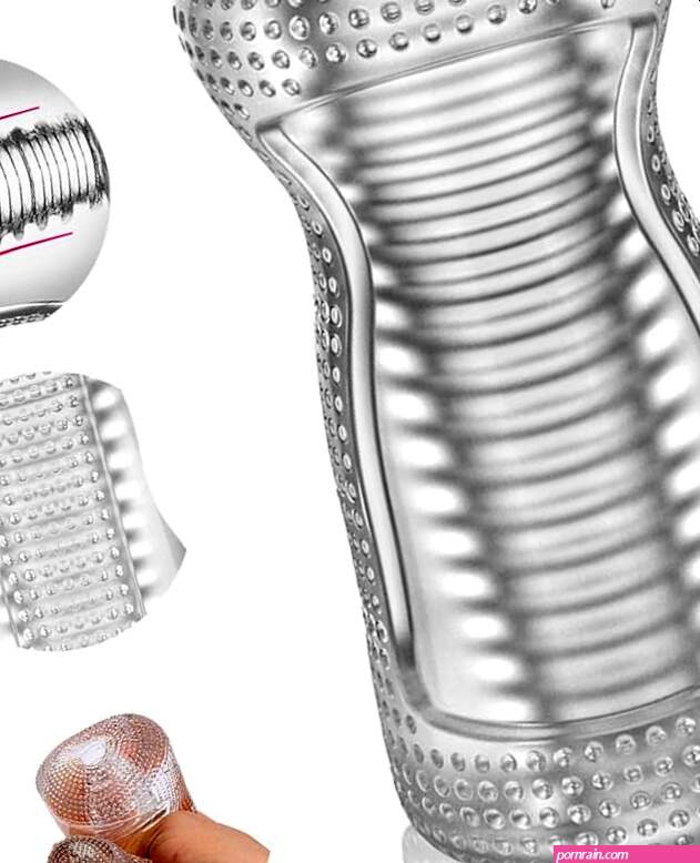 Male Masturbator Sex Toys for Men Portable Pocket Pussy Stroker with Vagina Textured Blowjob Penis TPE Masturbation Sleeve for Males