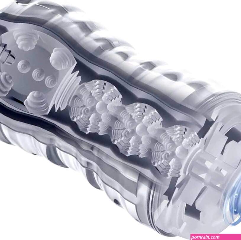 Male Masturbator Cup Male Sex Toys for Men Portable Transparent Pocket Pussy Stroker with Vagina Textured Blowjob Penis Adult TPE Masturbation Sleeve...