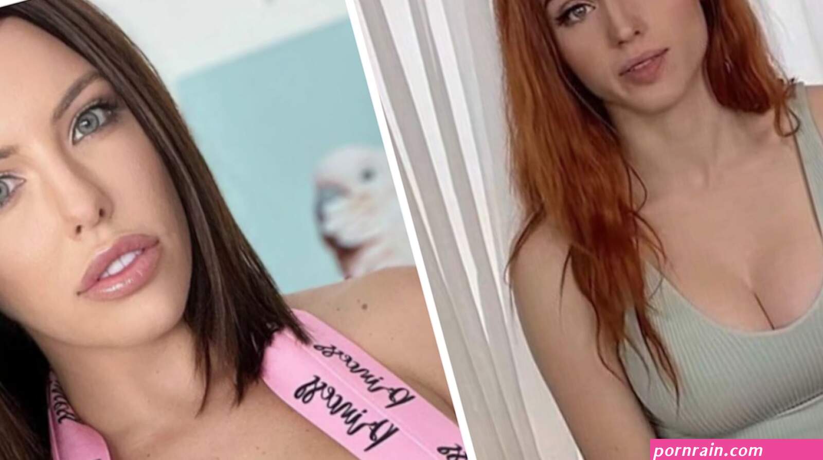 Twitch banea a Amouranth tras amenazar a la pornstar Adriana Chechik