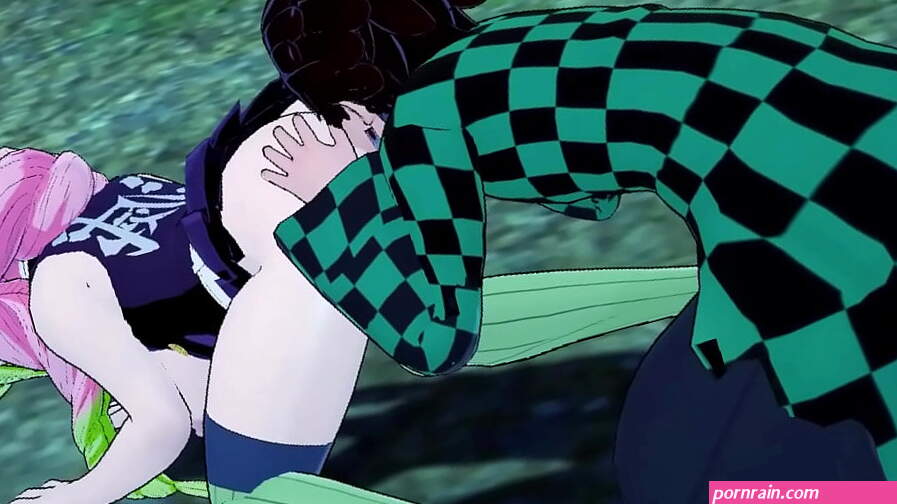 Tanjiro Mitsuri kanroji demon slayer uncensored sex hentai game Japanese Asian Manga Anime Game..TR3DS..2