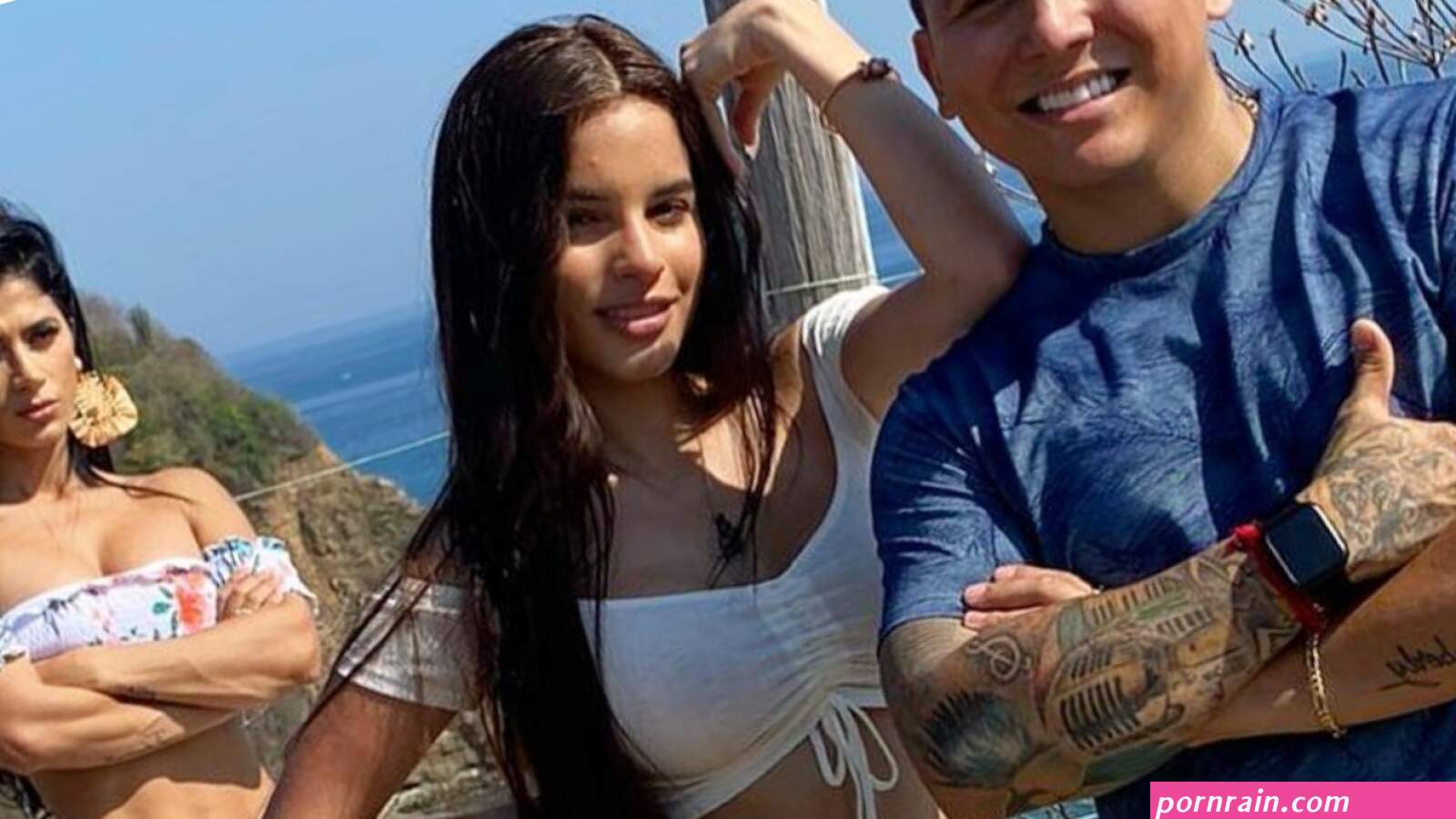 Kimberly Flores no pudo ocultar sus celos al ver a Edwin Luna con una modelo