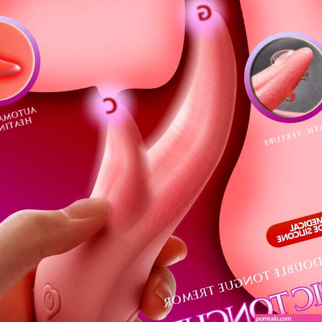 30 pieces Tongue Licking Vibrator for Women G Spot Clitoris Vagina Anal Nipple Stimulation Adults Sex Toys for Female Masturbation