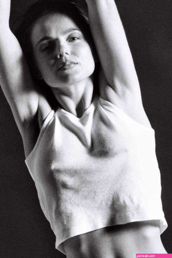 Geri Halliwell sexy topless fully nude b--w shots
