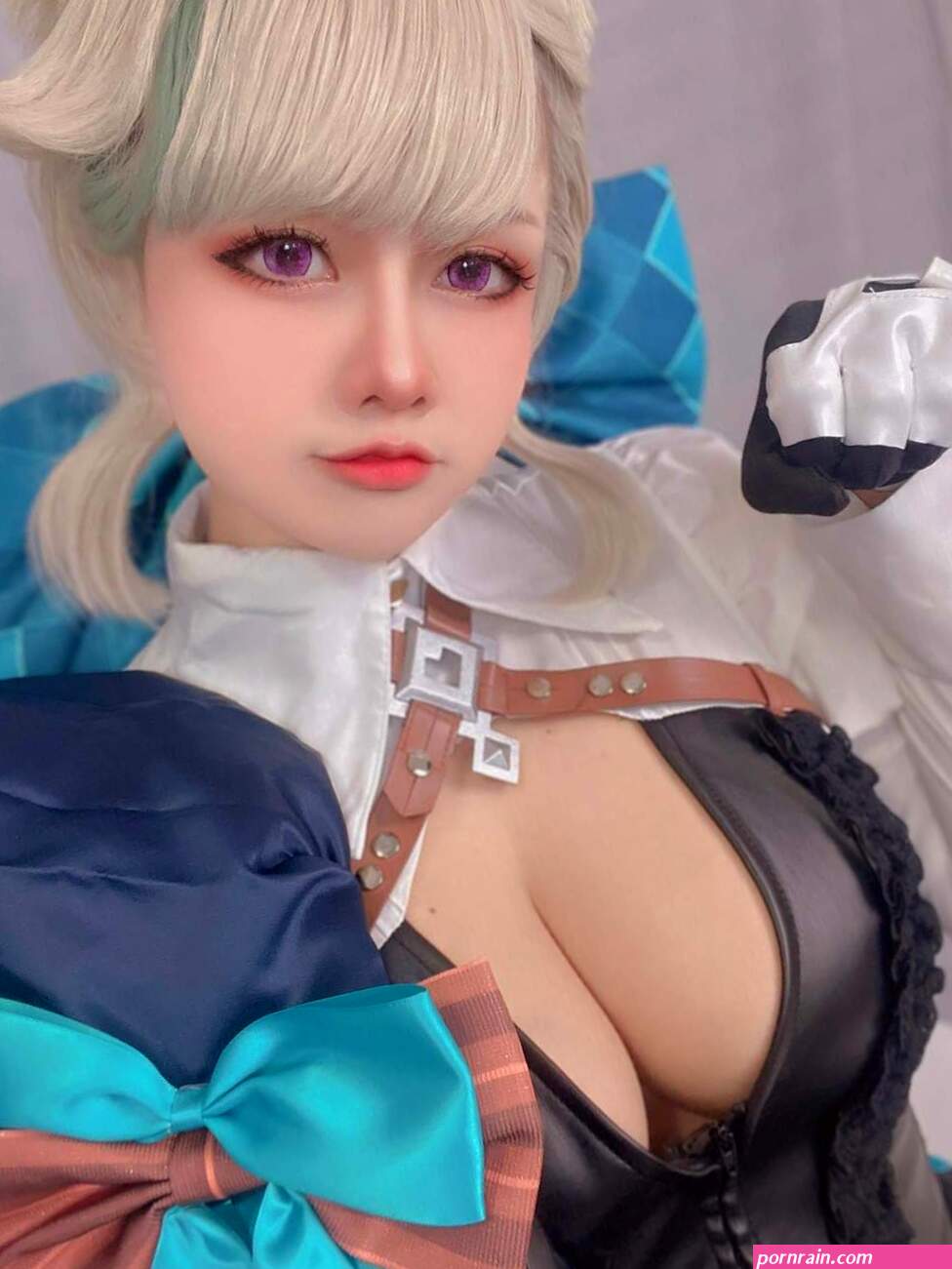Model Nookkizz nookkiizz in cosplay Lynette from Genshin Impact