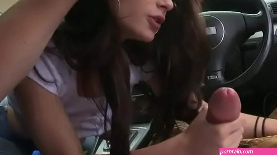 Lana Rhoades Car BJ