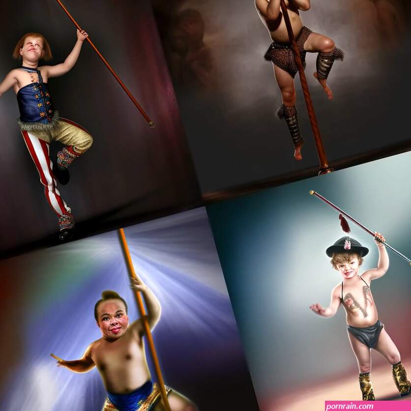 Prompt Midget dancer pole sword fun realistic Download Script for AI Prompti.ai