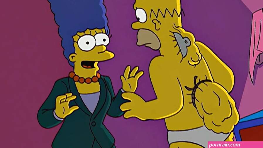 Homer simpson camel toe